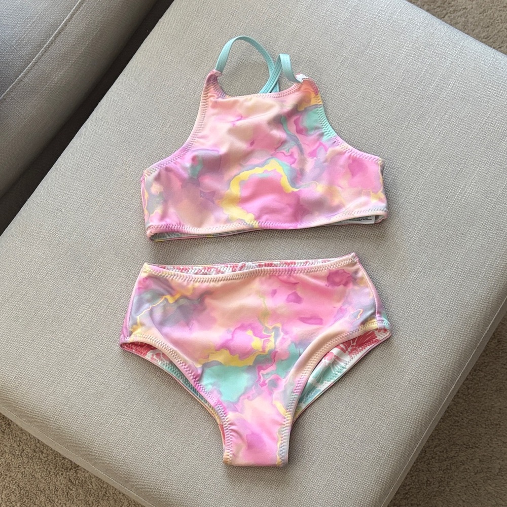 Kids Swimwear Reversible 2-Piece Setting